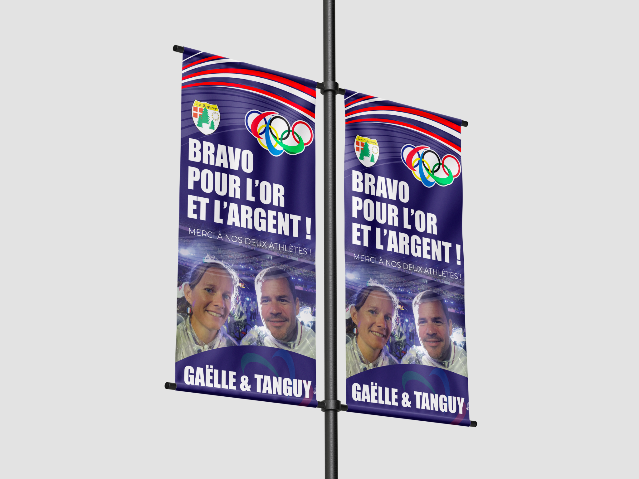 Bâche - Jeux olympiques - Sappey