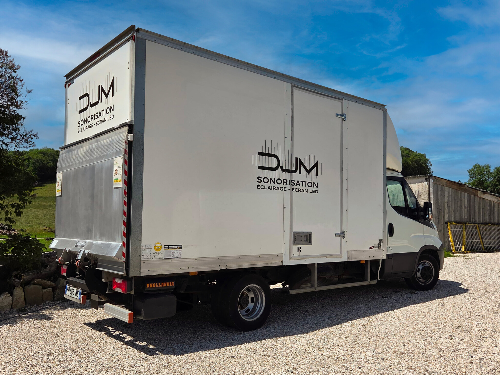covering - camion - decoration - evenement - annecy - geneve