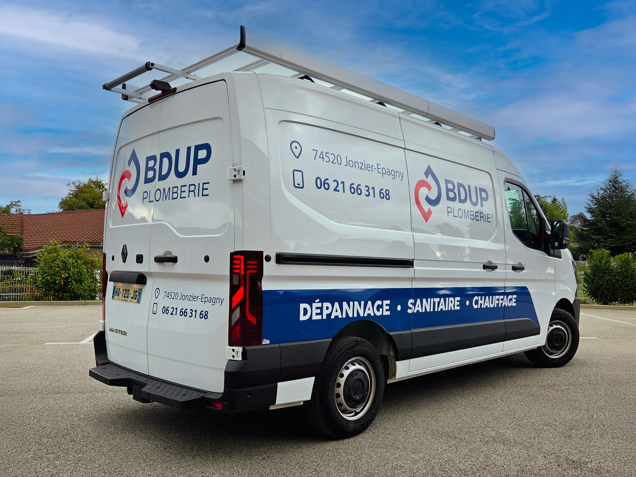BDUP Covering - publicite - vehicule - annecy - geneve